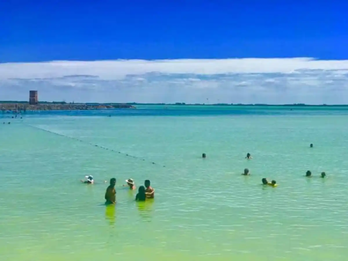 Mar Chiquita como el Caribe: por qué el agua estuvo turquesa