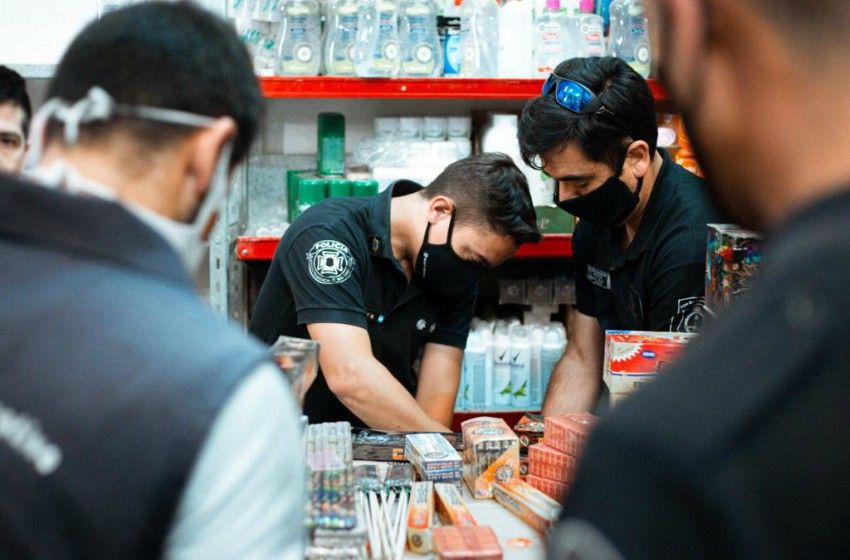 Secuestraron 800 kilogramos de pirotecnia en la última semana