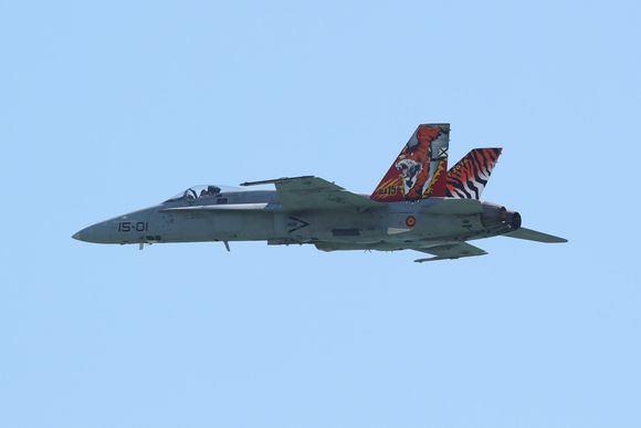 F-18 (C.15) Fighter Jet Crashes at Zaragoza Air Base, Spain: What we know