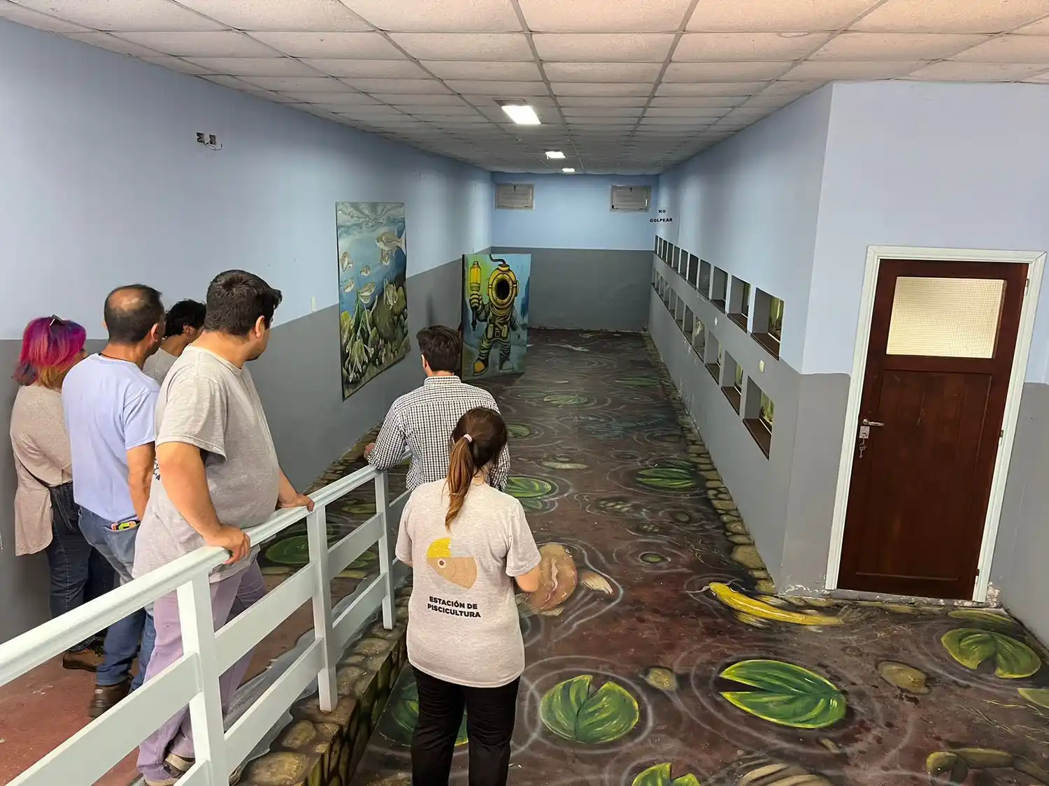 Visita a la Estación de Piscicultura