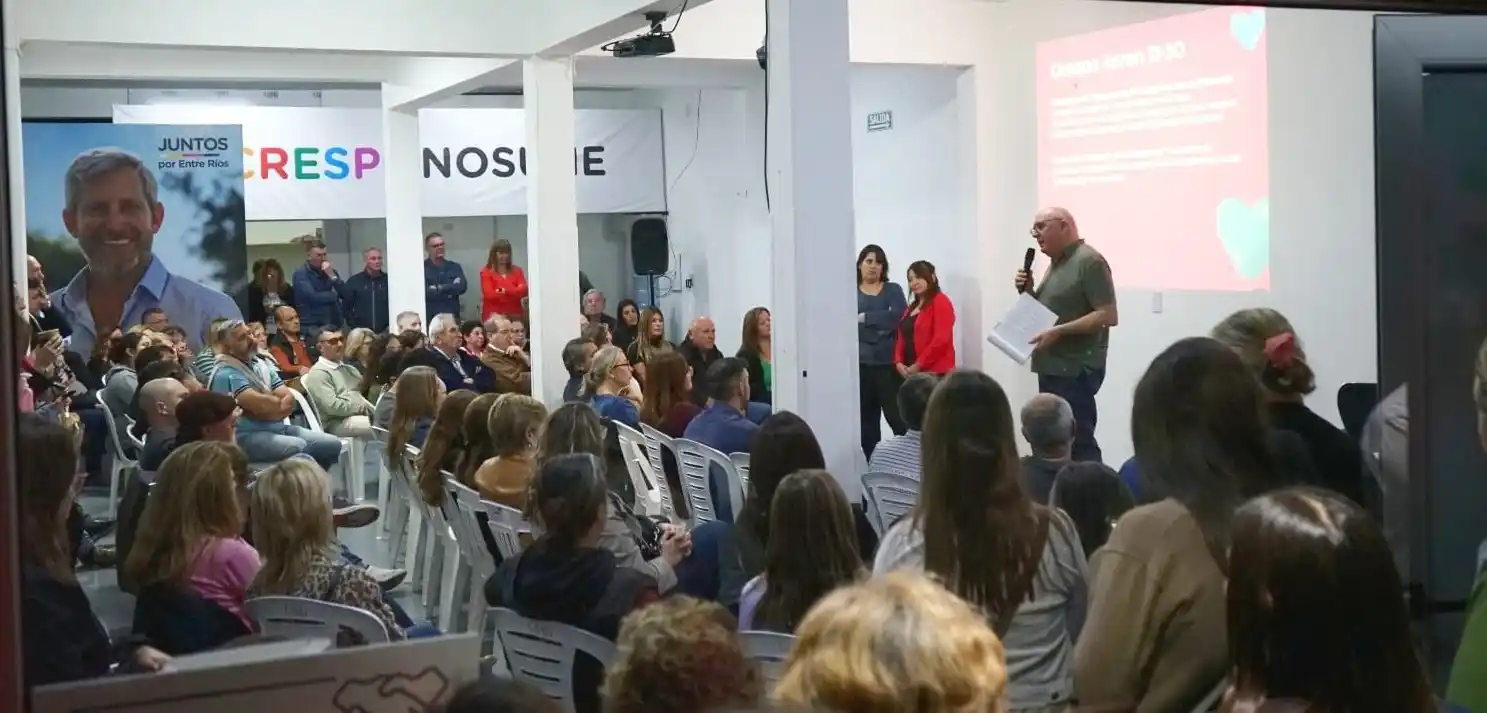 Articulación con Frigerio: Crespo apuesta por la continuidad del desarrollo