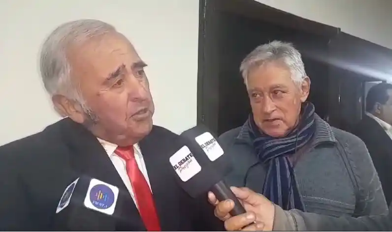 “La alegría de dos integrantes fundadores: 
Mario González y Gustavo Ibarra”