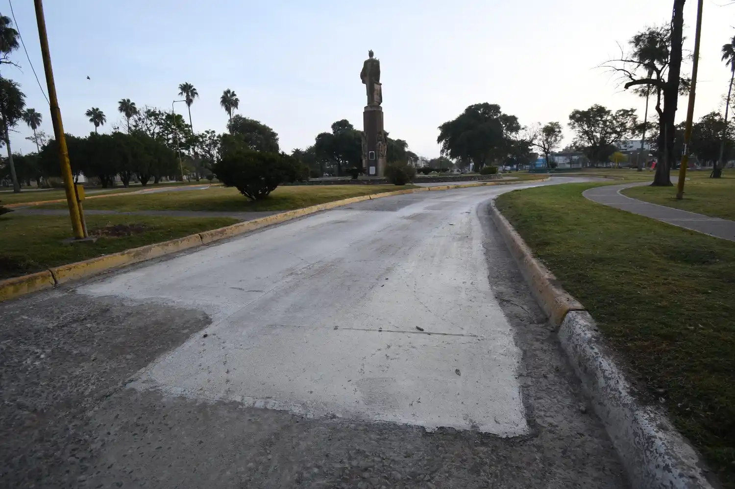 Finalizó una etapa del bacheo en Av. Libertador Norte y desde el lunes avanzarán sobre la mano contraria