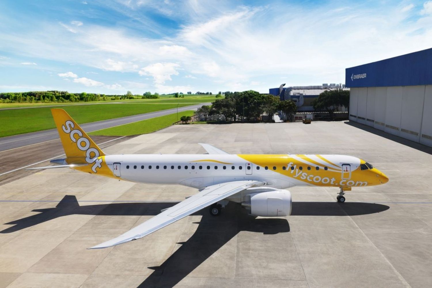 The E190-E2 debuts in Asia with Scoot