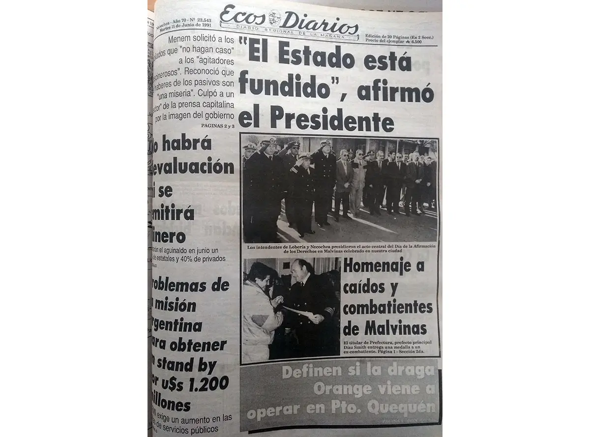 Martes 11 de junio de 1991