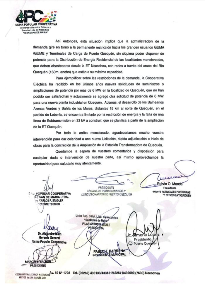 Carta a Ghioni