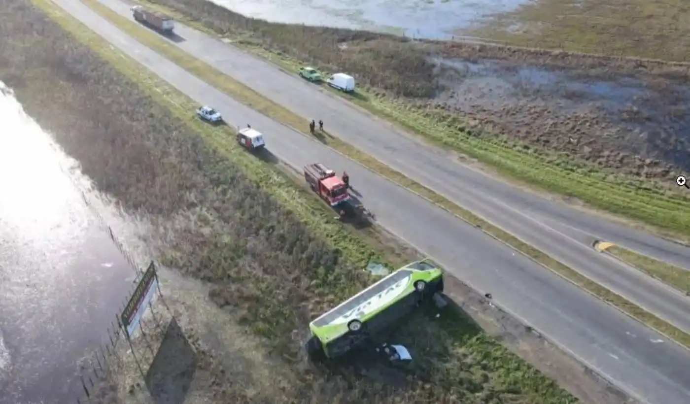 Cinco muertos en La Madrid: imputaron y detuvieron al conductor del micro de larga distancia