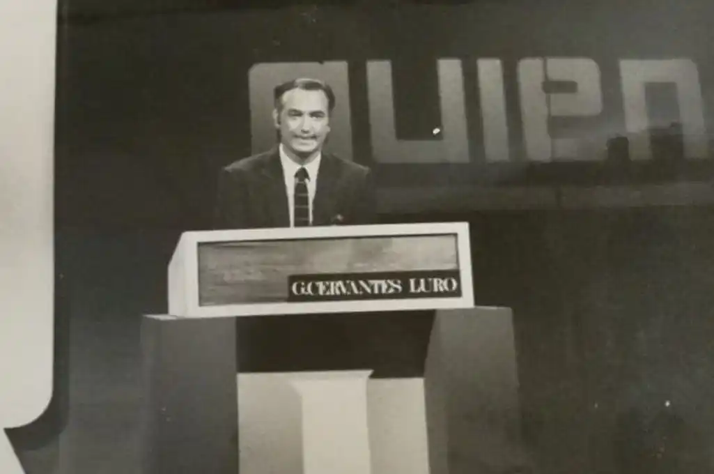 Falleció Guillermo Cervantes Luro, la voz en off de “Tire die”