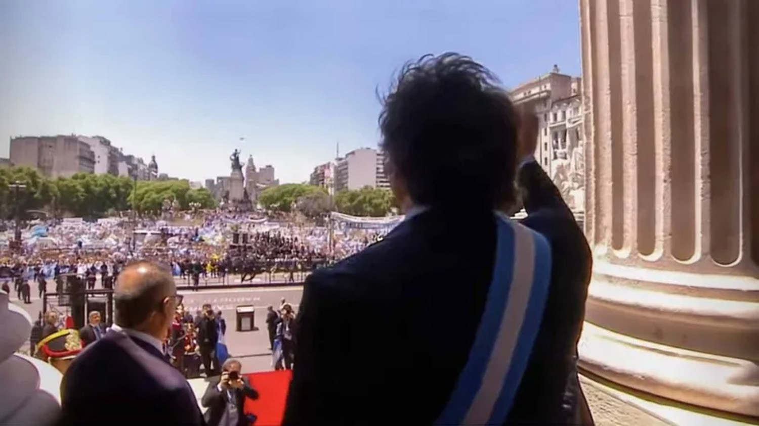 Milei en la Casa Rosada.