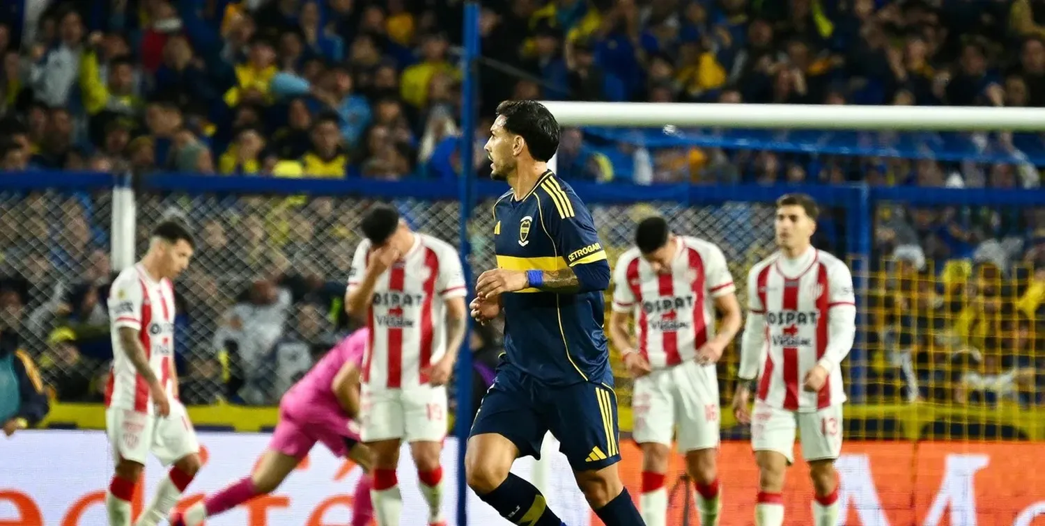 Boca se iluminó sobre el final y Unión se lleva un punto de La Bombonera