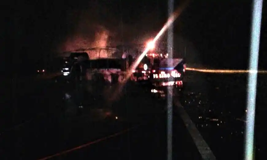 Un muerto en un choque entre camiones en la ruta Nº 34