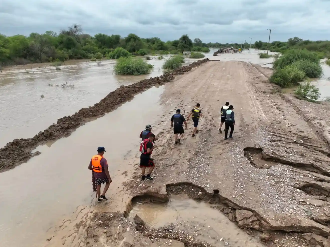 Preocupación en Salta por la crecida del río Pilcomayo: 300 familias aisladas