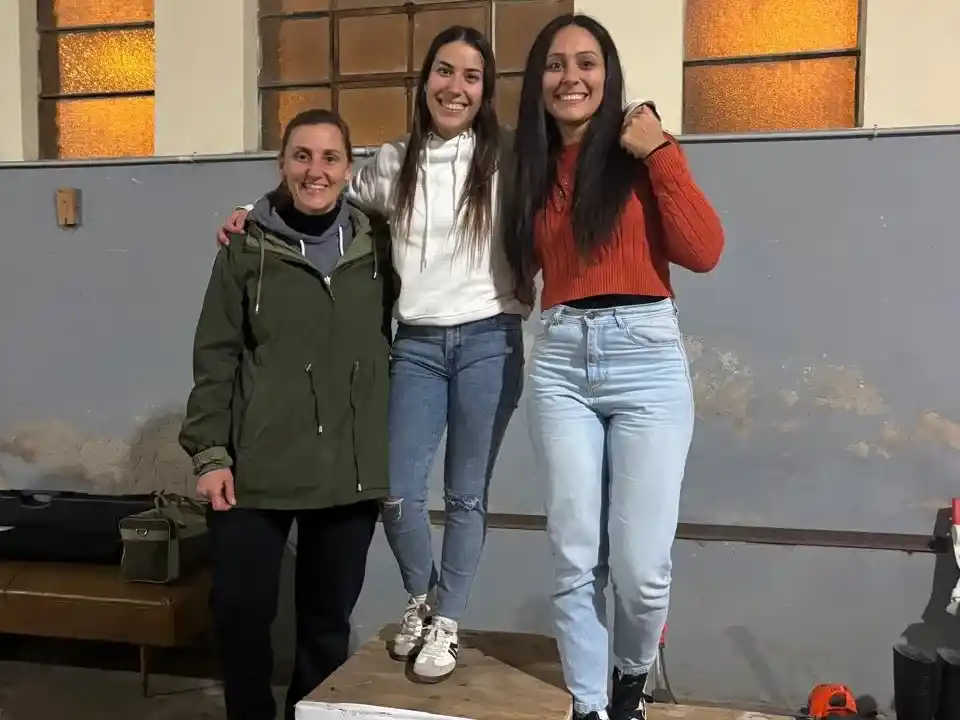 Podio de la categoría Lady