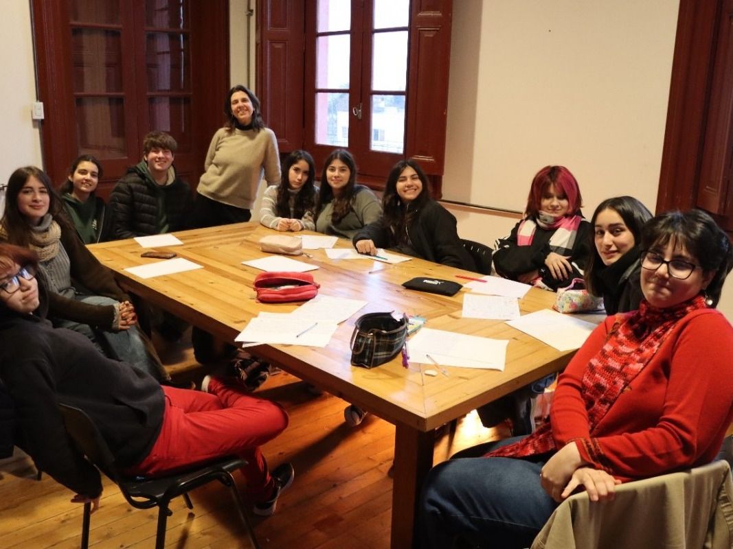 Guale Joven: concluyó el taller de Letras