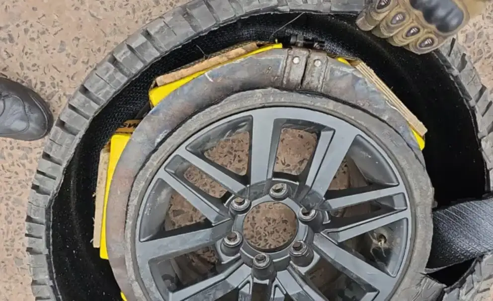 Ocurrió durante un operativo de prevención vial sobre el kilómetro 445 de la Ruta Nacional Nº16., en el que dos personas fueron detenidas.