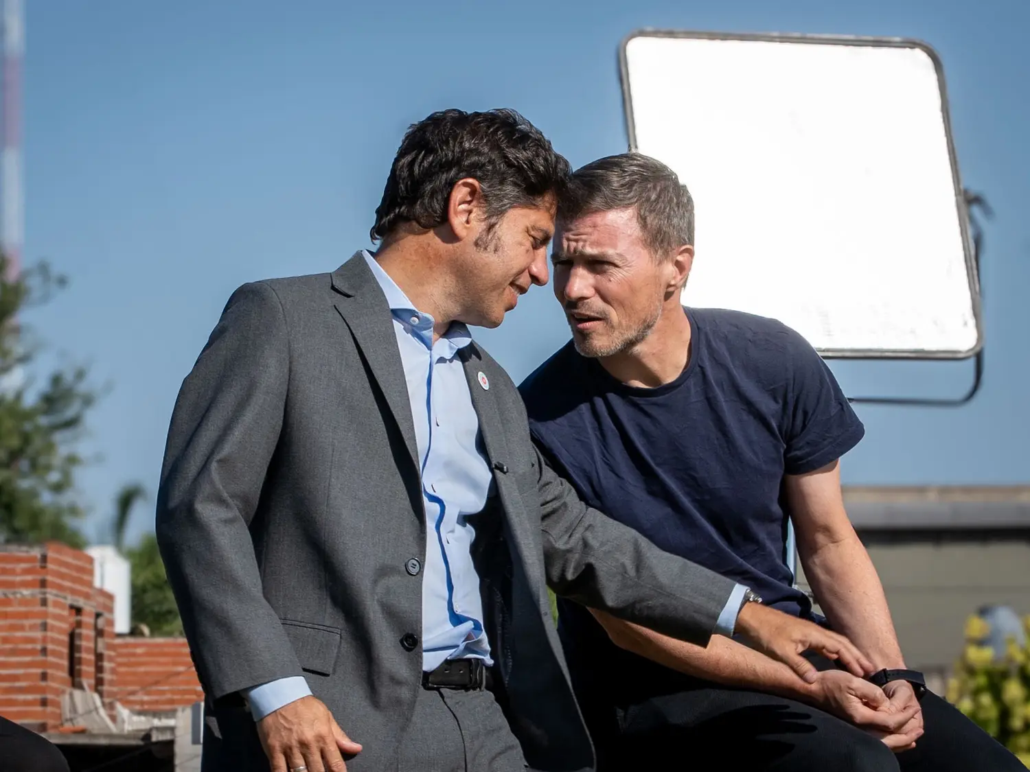 Axel Kicillof y Augusto Costa