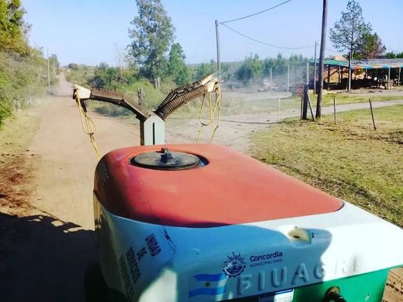Continúa el programa  municipal de fumigación 