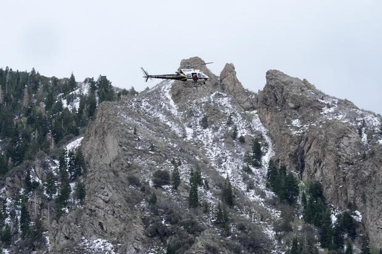 A Utah Department of Public Safety helicopter