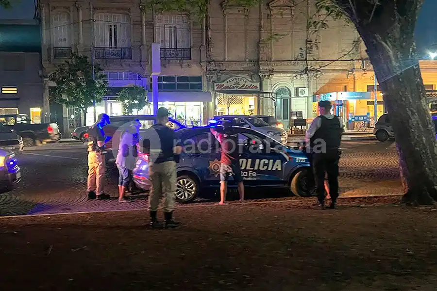 Importante operativo policial en el centro de Rafaela: ¿qué pasó?