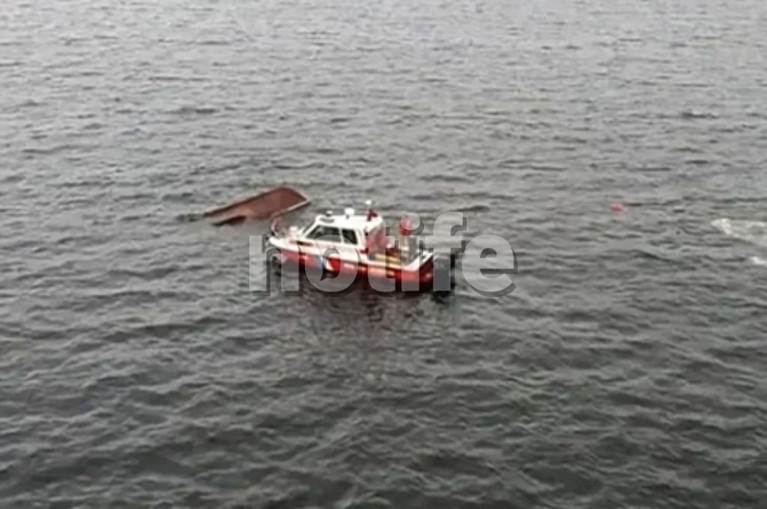 Hundimiento en Bahía de Todos los Santos