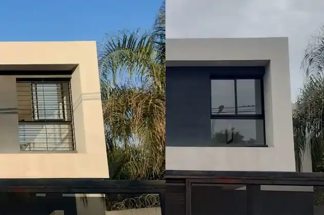 el dueño no le aceptó las mejoras y tapó la pileta, sacó champas y se llevó hasta el limonero - 3