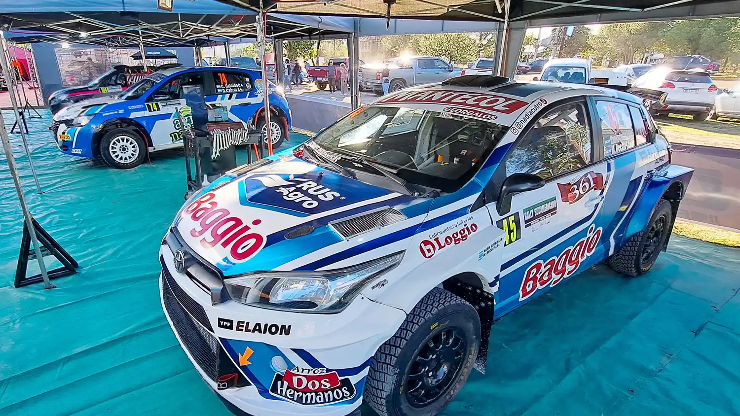 Federico Villagra fue el más rápido en el shakedown de Mina Clavero. Corren Nadia Cutro y “Toio” Ballay