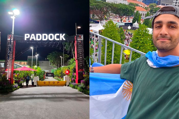 Nicolás Brignone - Vecino de Humberto - Estuvo en el premio de Singapur y logró fotos con los pilotos de F1 - 4