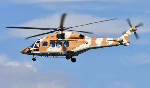 Sale a la luz el primer Agusta/Westland AW-149 de la Fuerza Aérea Egipcia