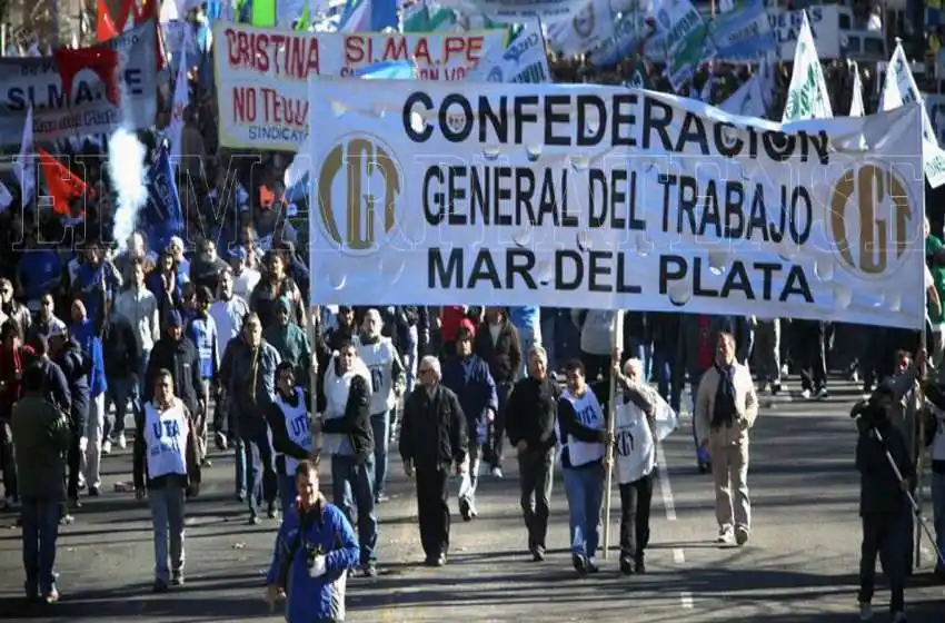 En el paro, la CGT local pide "reflexión" y trabajar por la "unidad"