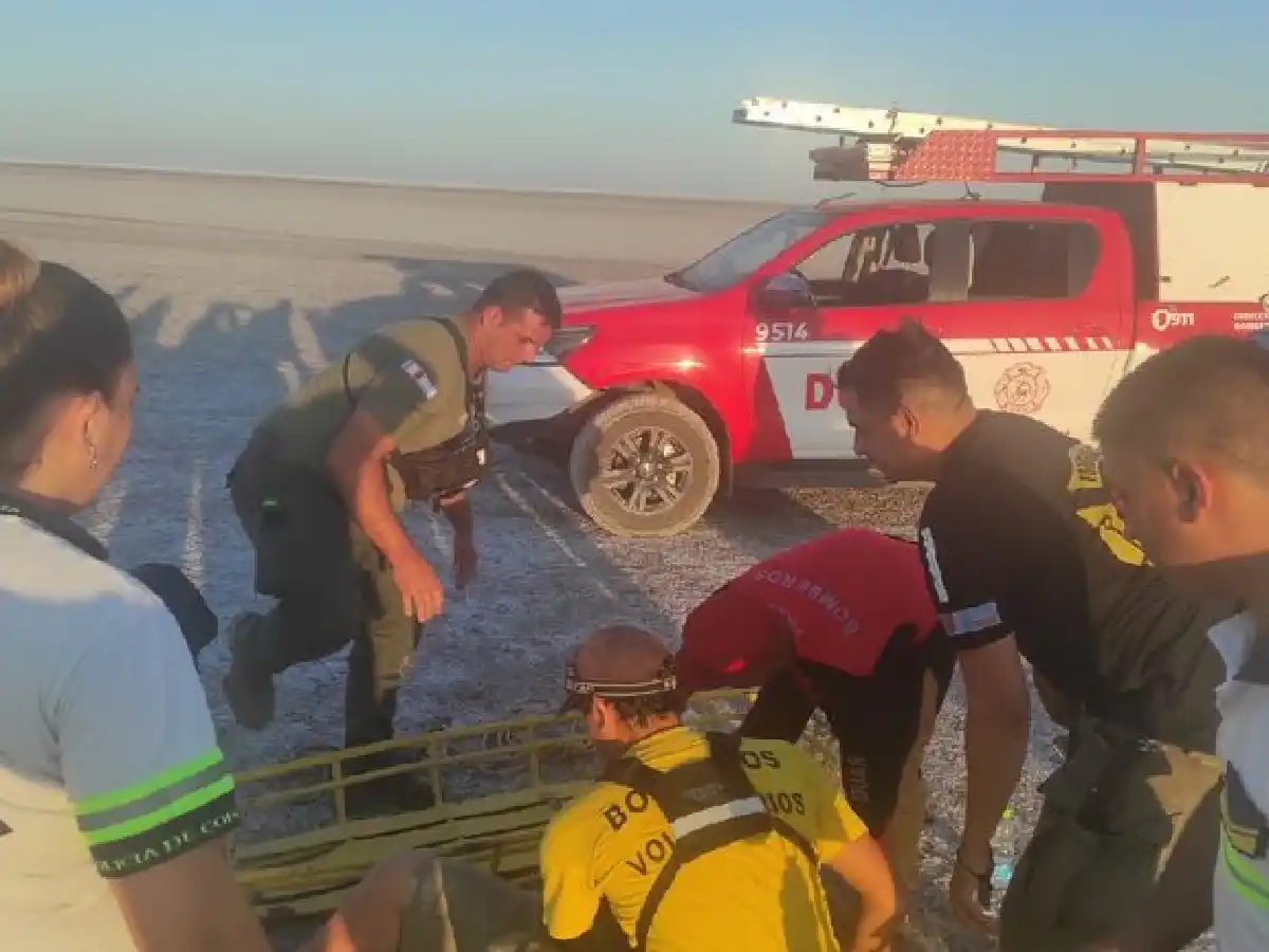 Hallaron con vida a la mujer que era buscada en San José de las Salinas