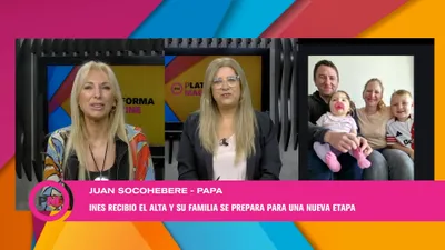 Trasplante pediátrico: La nueva vida de Inés y su familia tras recibir el alta