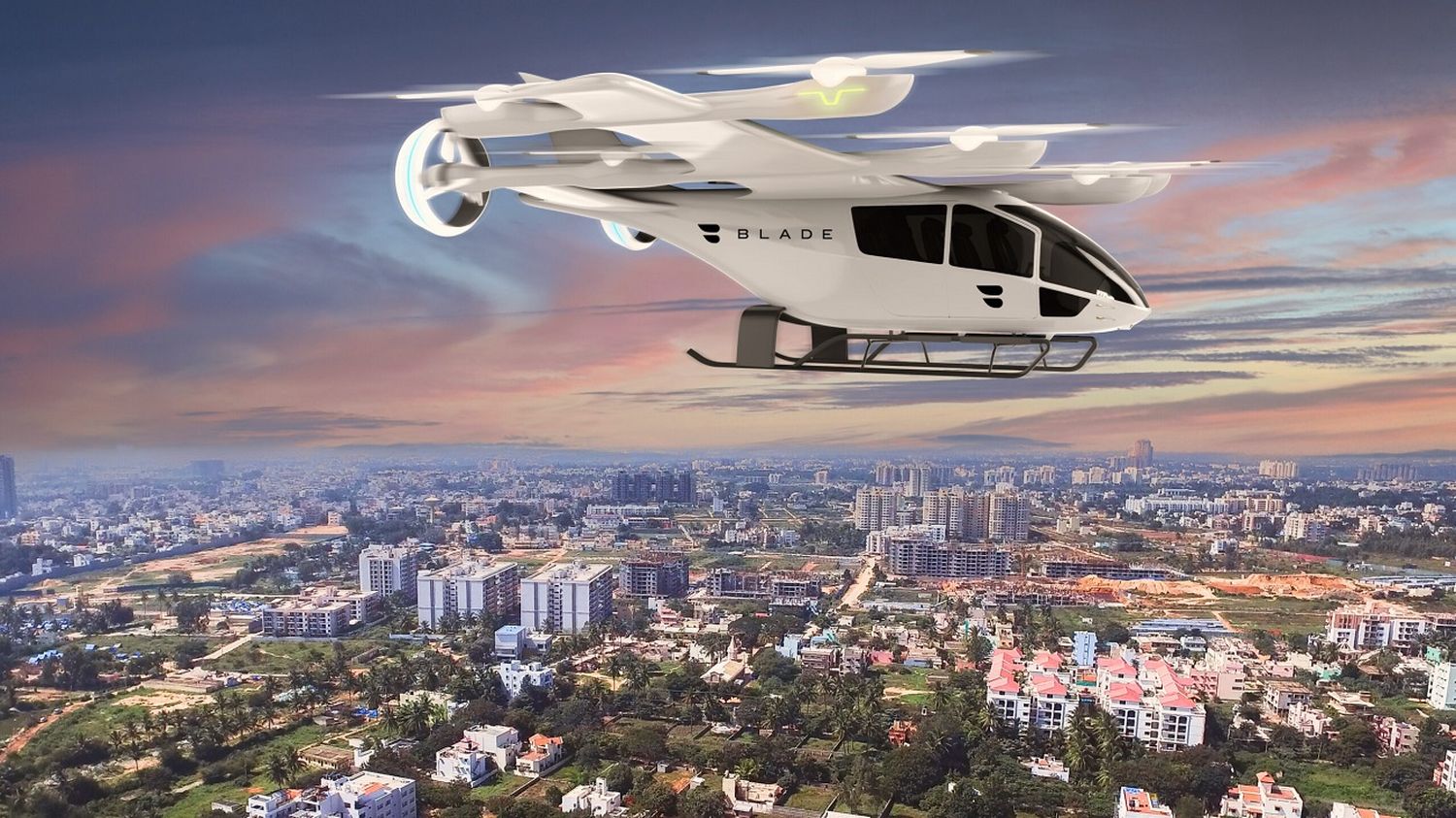 Urban air mobility in India: new strategic partnership between Eve and Blade