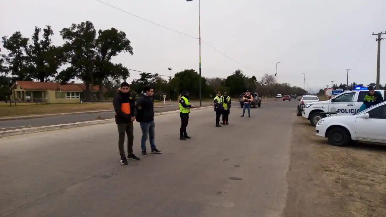 No hubo inconvenientes en controles en accesos a la ciudad durante el fin de semana largo