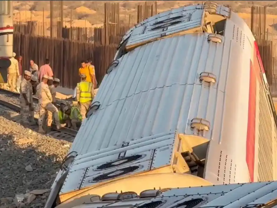 choque de trenes Egipto 2