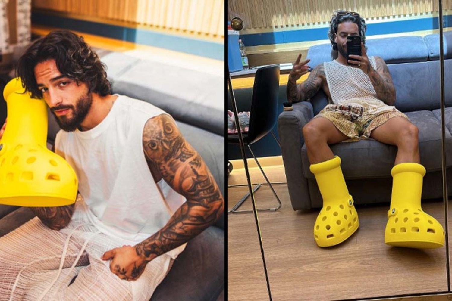 Maluma y una polémica colección de zapatillas que cuesta miles de dólares