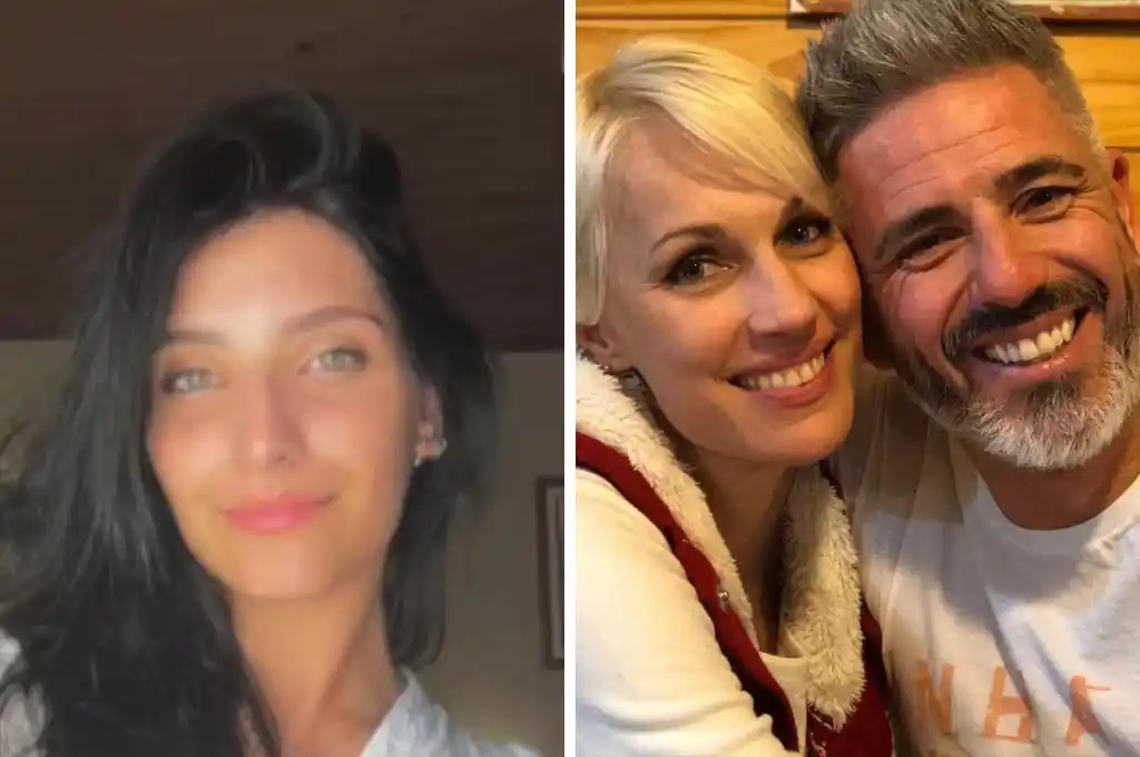 Andrea es la mujer a la que señalan como la amante del ex de Ingrid Grudke. (Foto: Captura "Mediodía Noticias" / Instagram ingridgrudke)