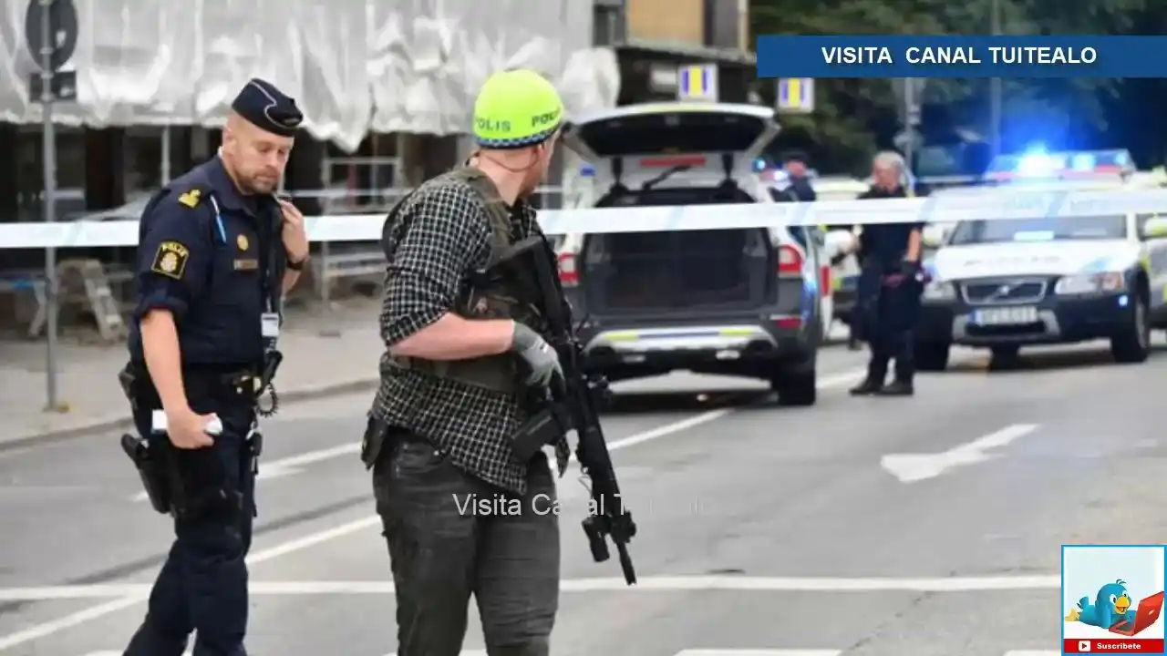 Un hombre armado abrió fuego contra una multitud en Malmo, Suecia