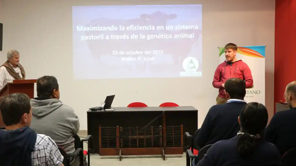 Exitosa. Charla sobre genética animal