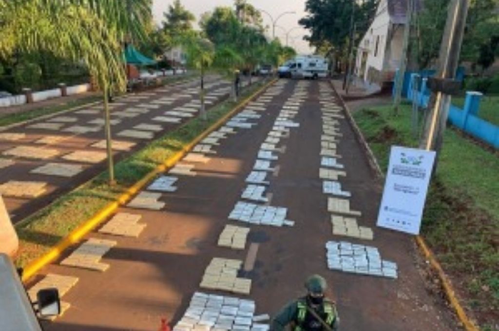 Secuestran más de cuatro toneladas y media de marihuana en Misiones