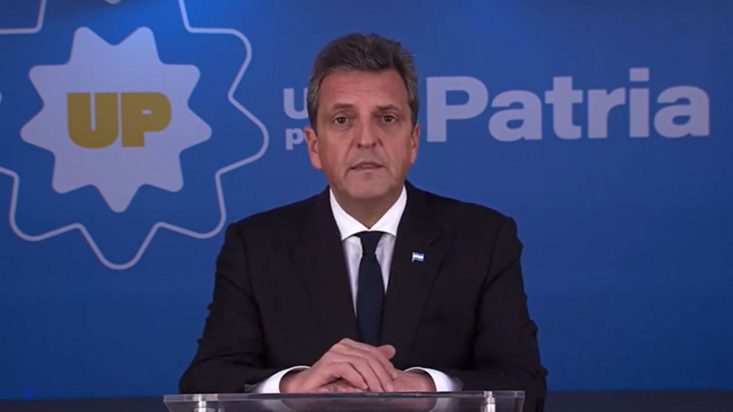 Massa llamó a votar en las PASO del domingo "en defensa propia y de la patria"
