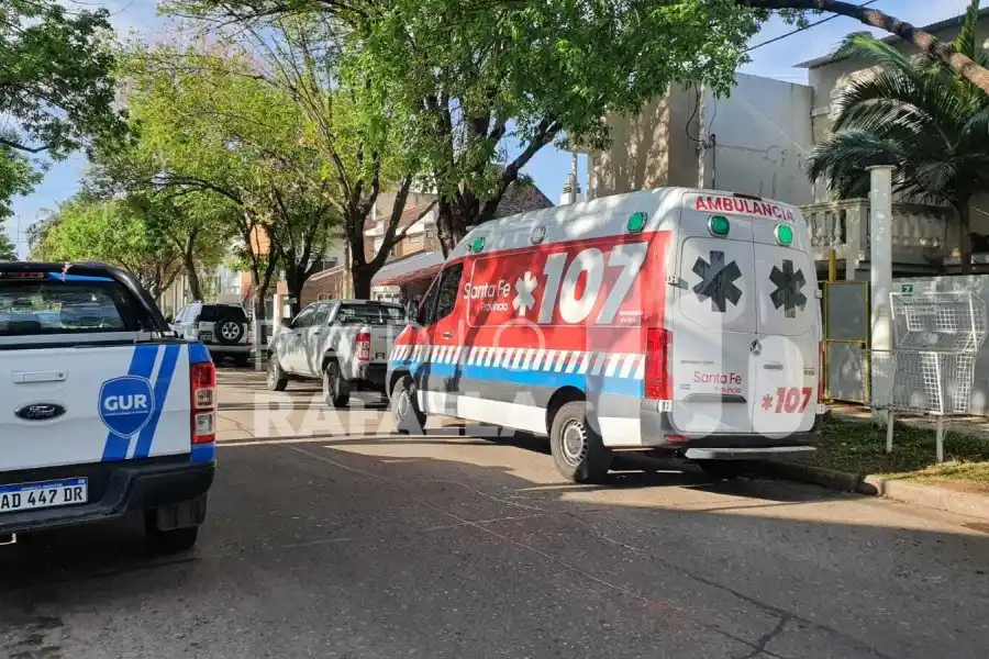 Barrio Juan de Garay: hombre cayó desde un entrepiso