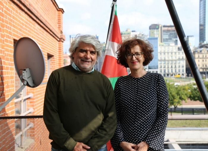 Walter Correa, se reunió con Sara Pagola, delegada del País Vasco en Argentina y Uruguay.