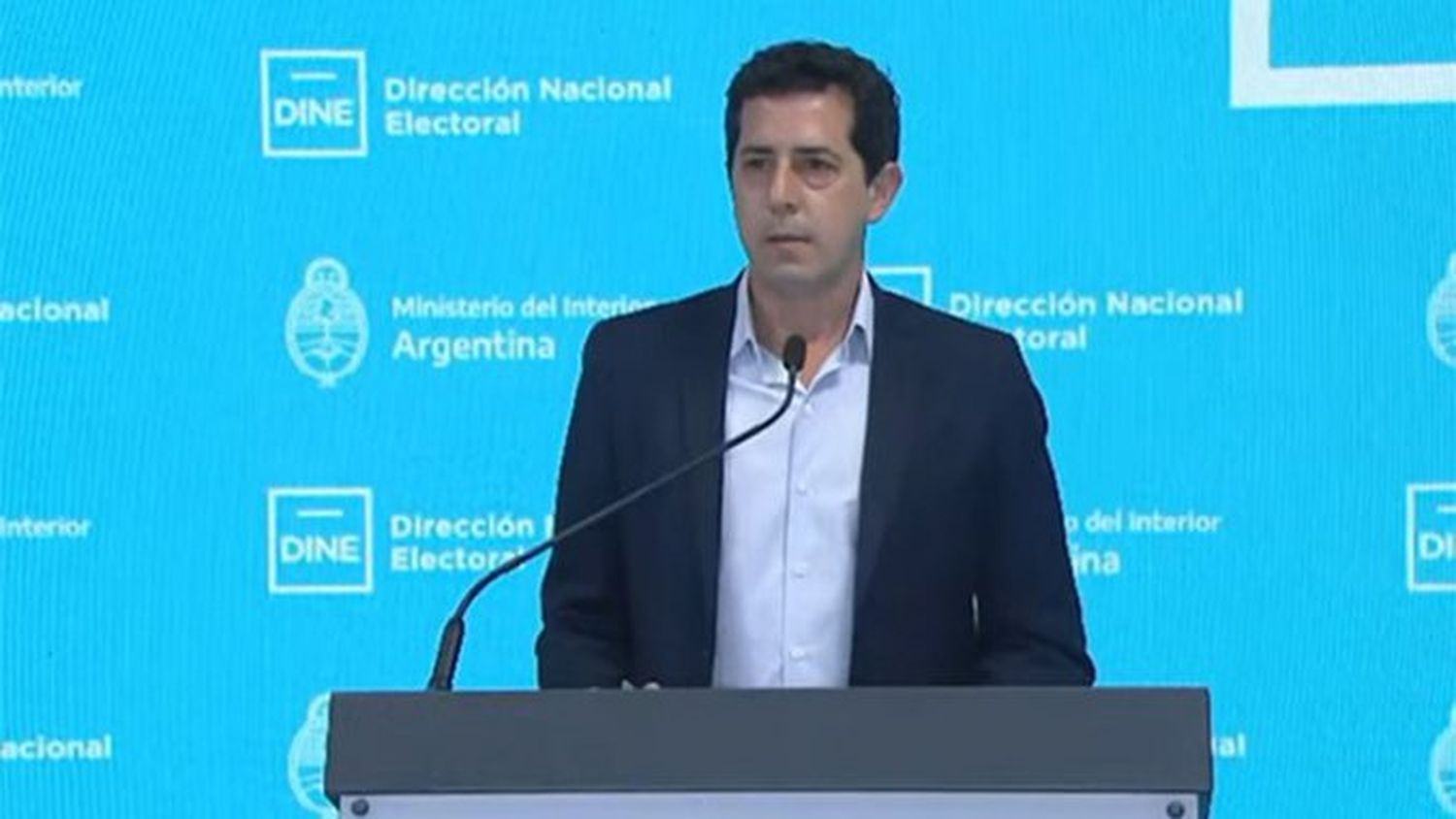 "Wado" De Pedro aseguró que "a las 21.00 van a estar dando el resultado del escrutinio provisorio"