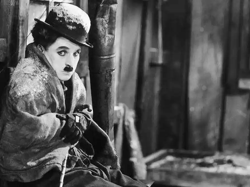 Chaplin en una escena de su obra maestra. Foto: United Artists