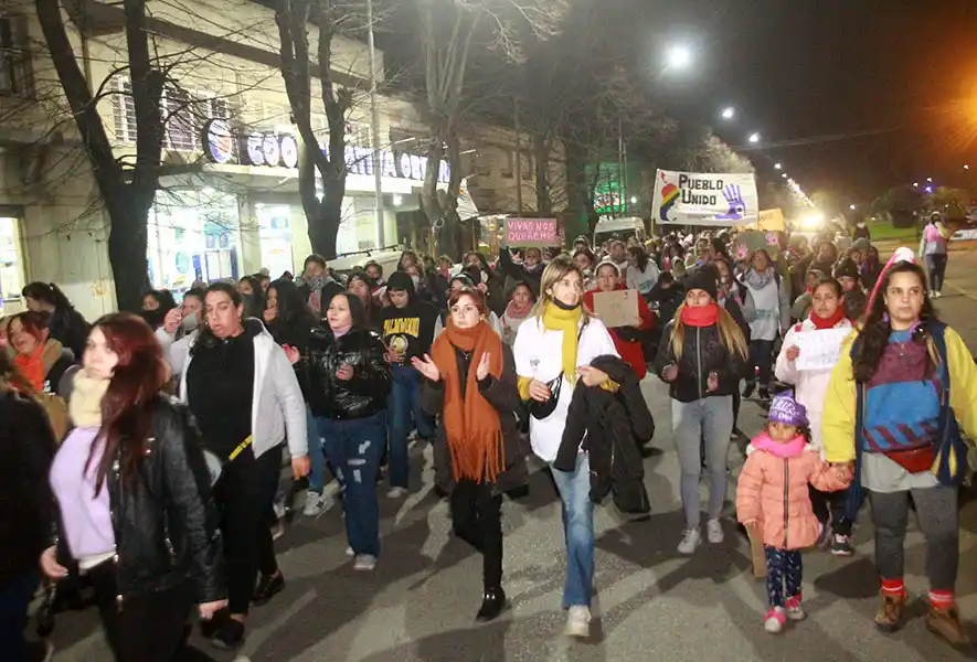 Ni una menos. Marcha por el centro