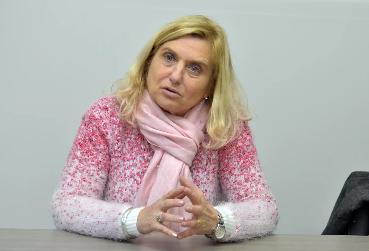 Rosana Florit aseguró que quiere ser concejal y acompañar a Marcos Nicolini como intendente