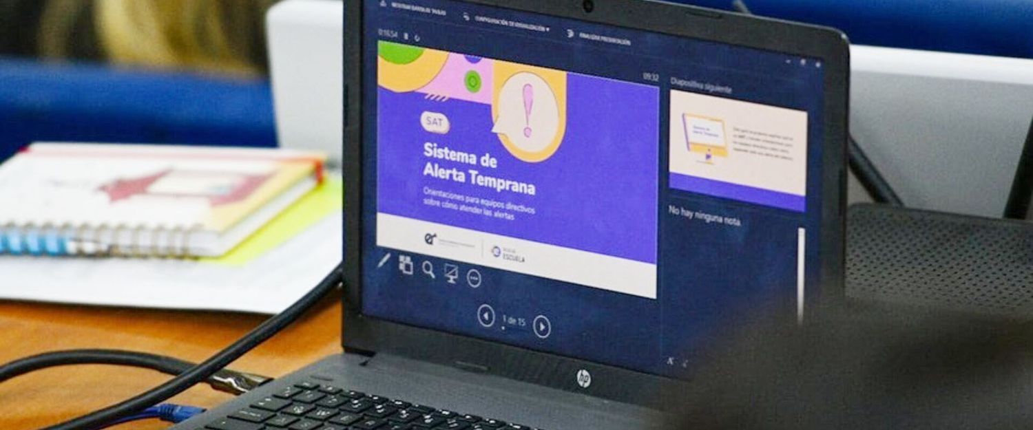 Se presentó el informe del Sistema de Alertas Tempranas para el cuidado de las trayectorias educativas