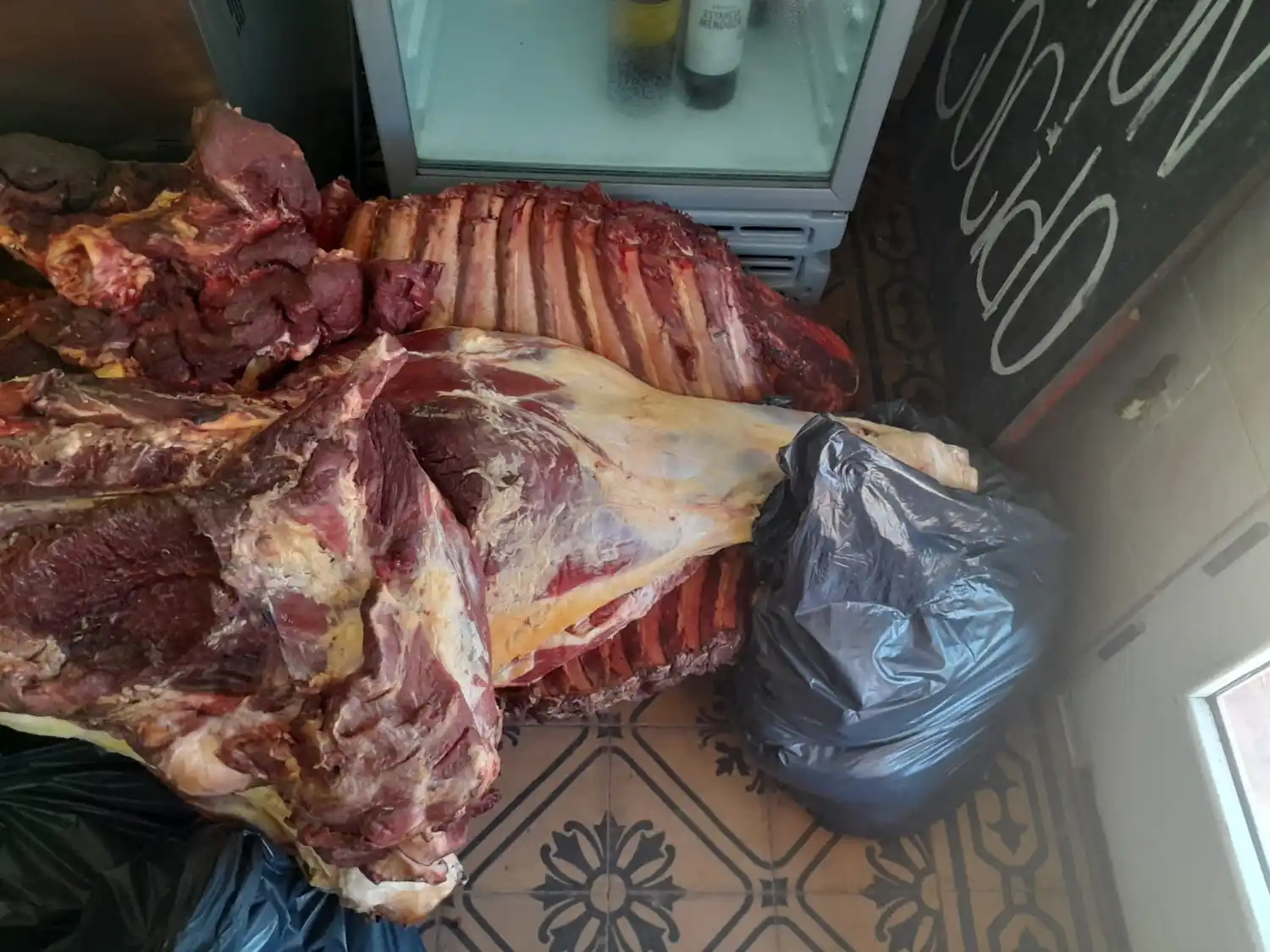 Secuestraron droga en una carnicería al sur de la provincia