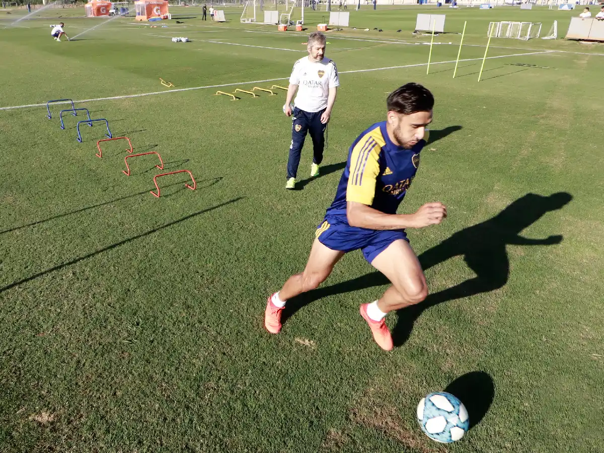 Boca apura la recuperación de Salvio 