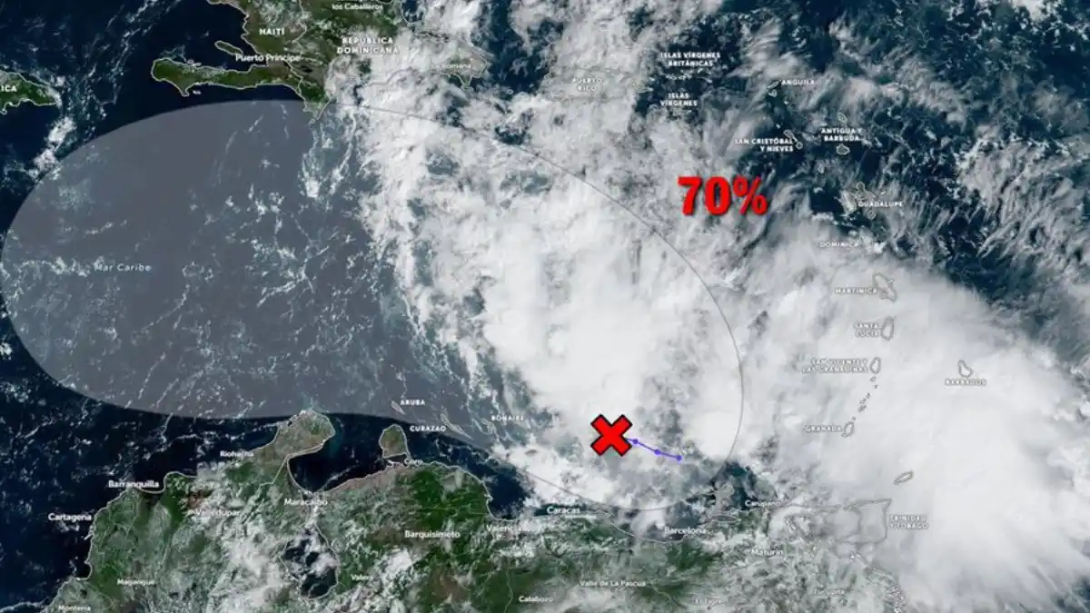 ¡LO QUE FALTABA! Vaguada se extiende al caribe venezolano